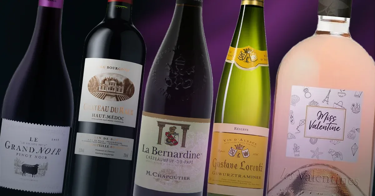 Best French Wines for Valentine’s Day