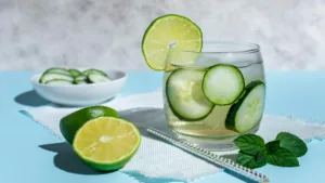 Cucumber and Gin Fizz