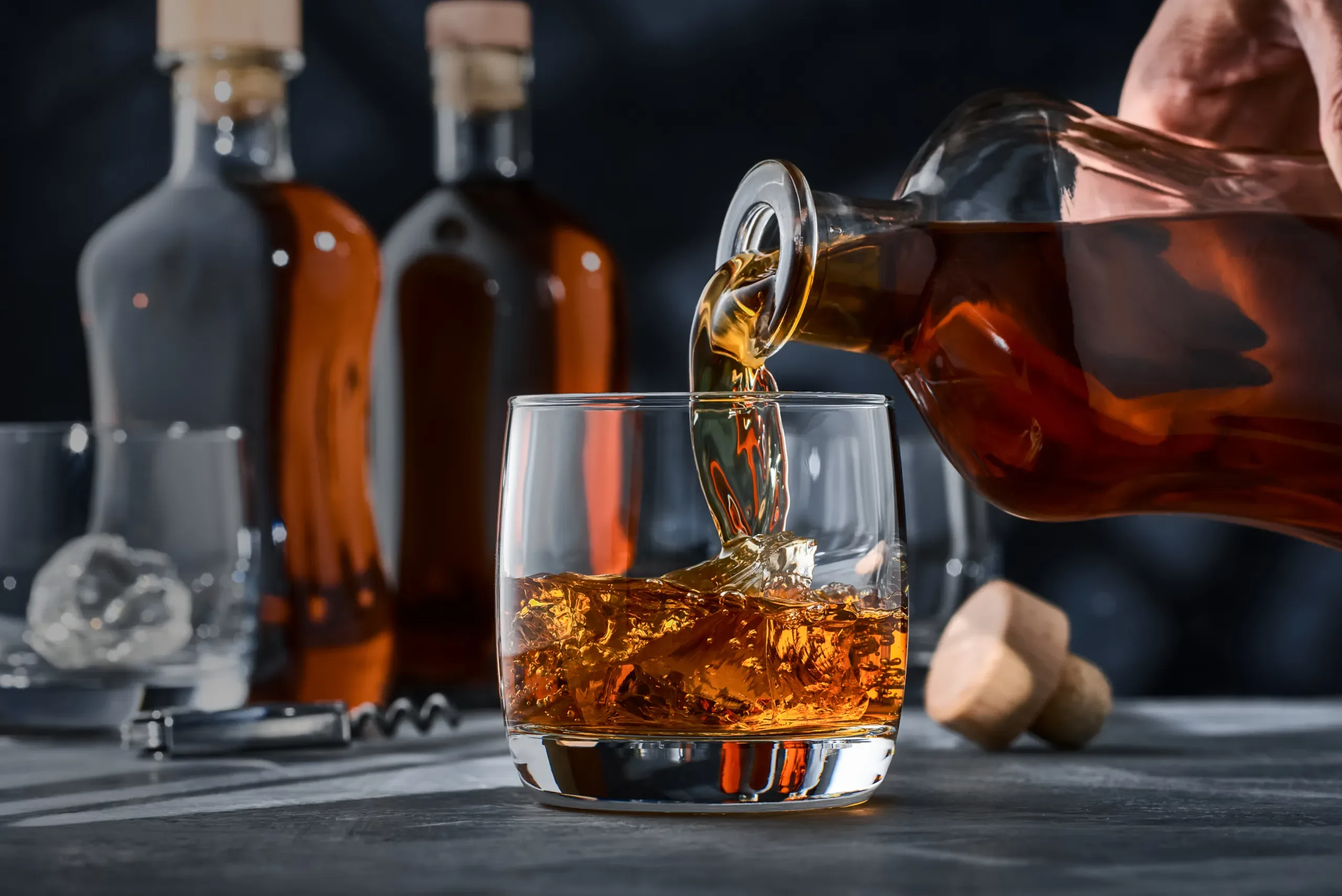 whisky with mixer