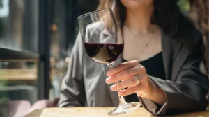Red Wine Glass