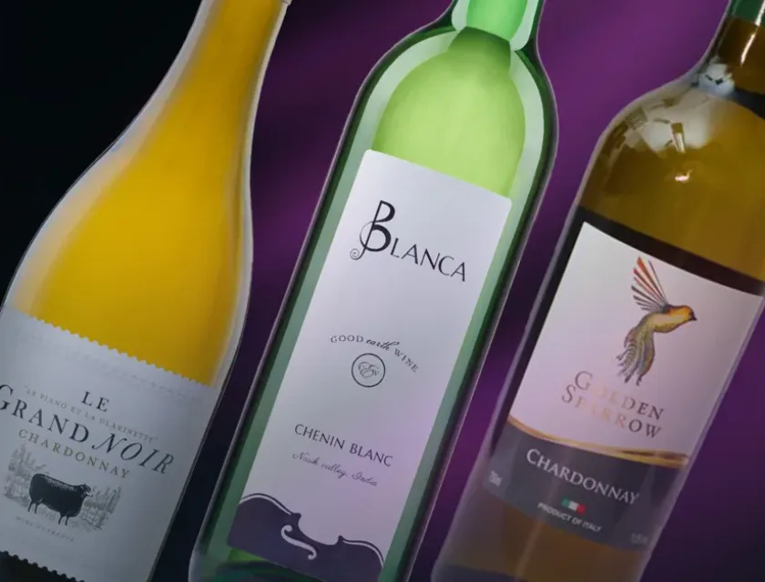 white wine with Indian food