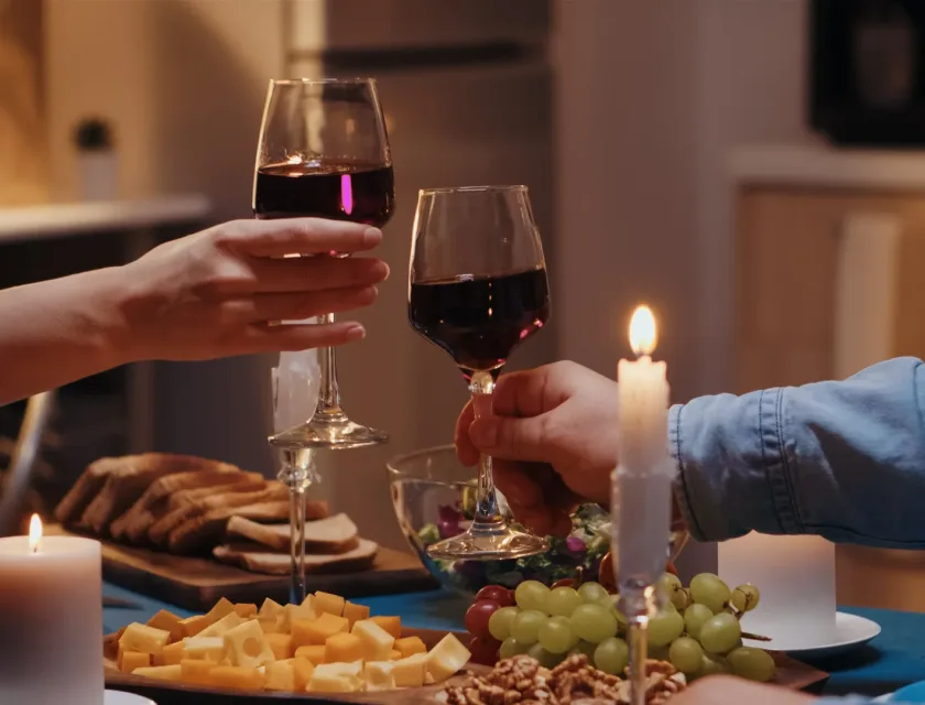 imported red wines for dinner