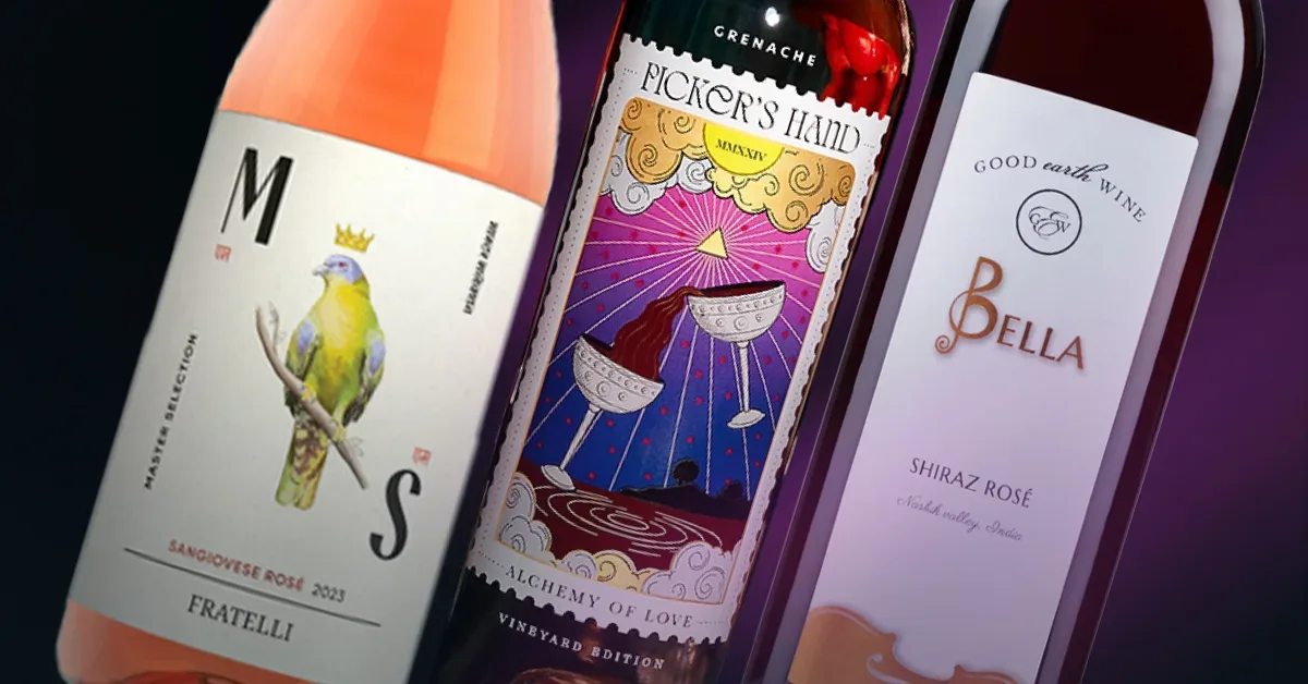 Indian rosé wine