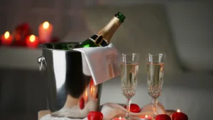 Serving Champagne