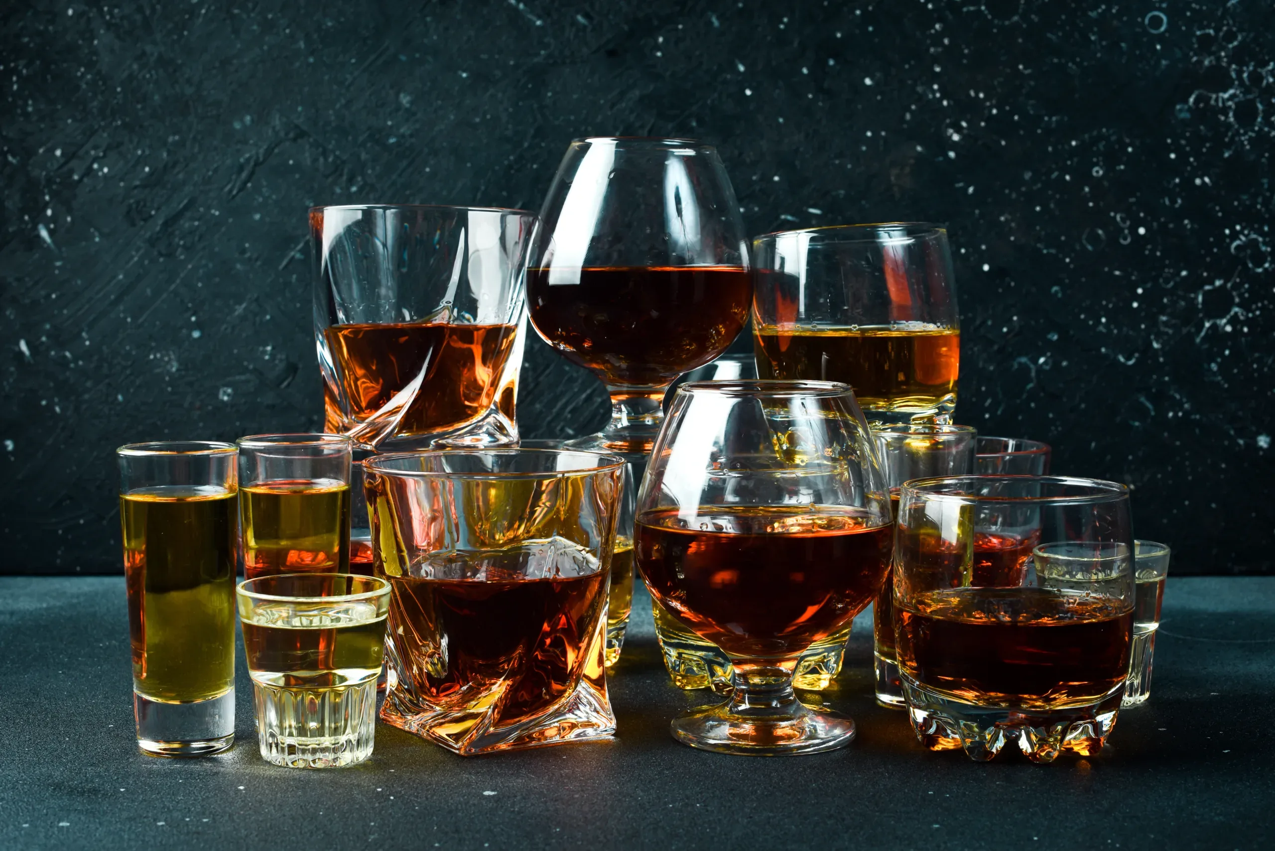 how glass shape affects spirits