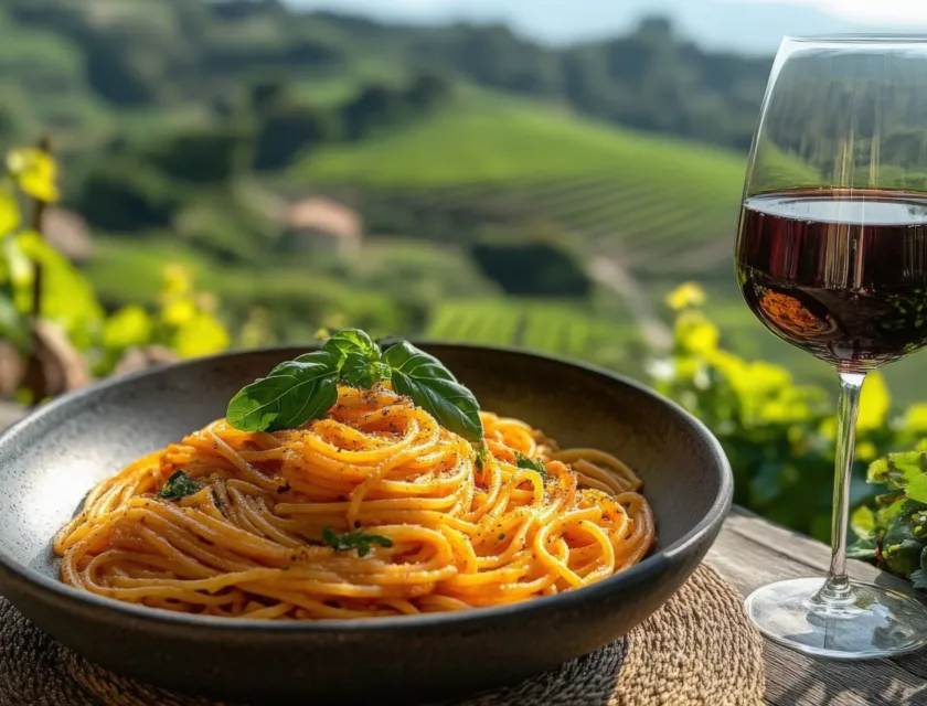 Italian wine and food pairings