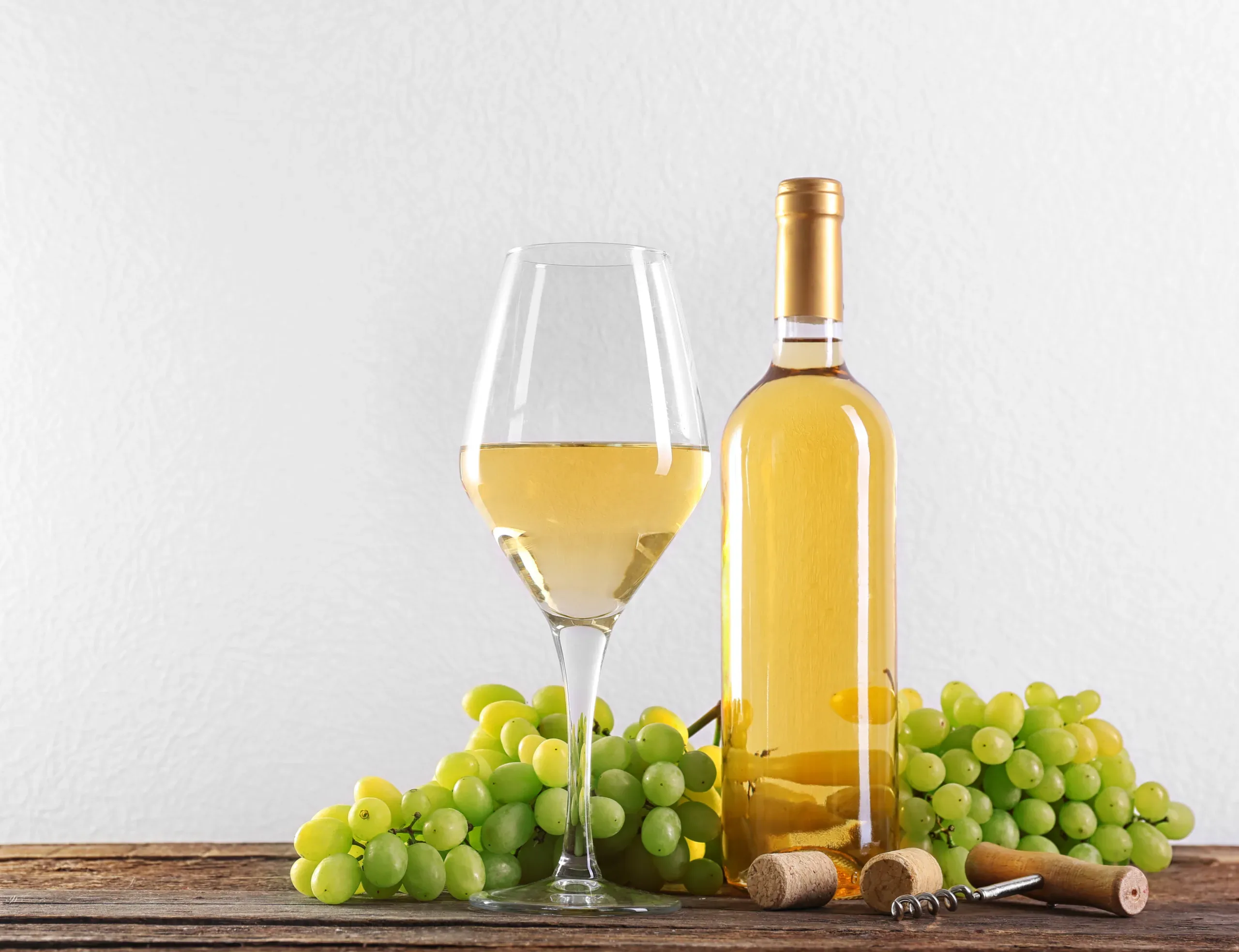 White wine serving guide